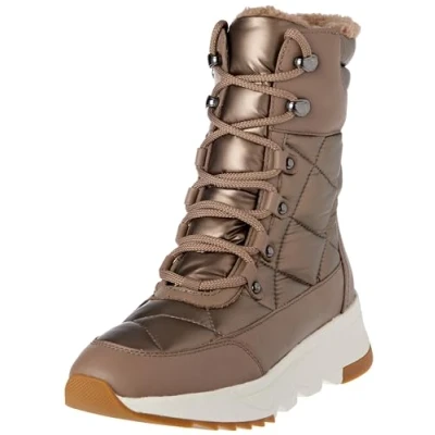 Image of Geox Women&#039;s D Falena B ABX Ankle Boot, Brown, 5 UK