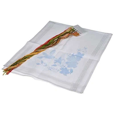 Image of Vervaco Embroidery: Runner: Hummingbird, 100% Cotton, Multi Colour, 40 x 2 20 cm