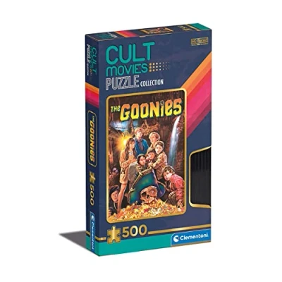 Image of Clementoni 35115 Cult Movies The Goonies Jigsaw Puzzle 500 Pieces, Made In Italy, For Adults