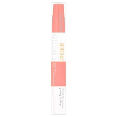 Image of Maybelline Super Stay 24 Hour Lipstick, Delicious Pink, 9 ml (Pack of 1)