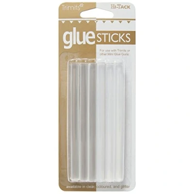 Image of impEX Hi Tack Replacement Glue Sticks Clear per pack of 12
