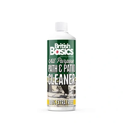 Image of British Basics Path and Patio Cleaner Mould, Moss Algae Remover 1 Litre