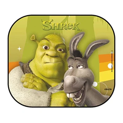 Image of Siepa 13100 2 Side Sun Shades, 44 cm x 38 cm, Shrek Model