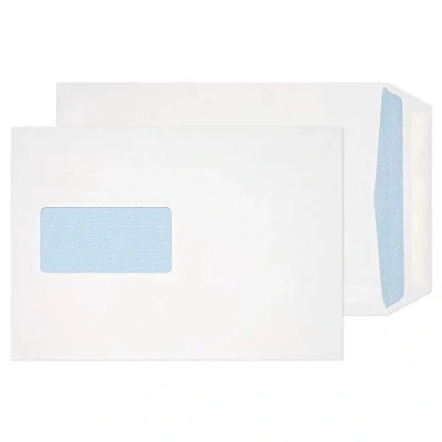 Image of Purely Everyday Pocket Gummed Window White C5 229X162 90GSM Box of 500