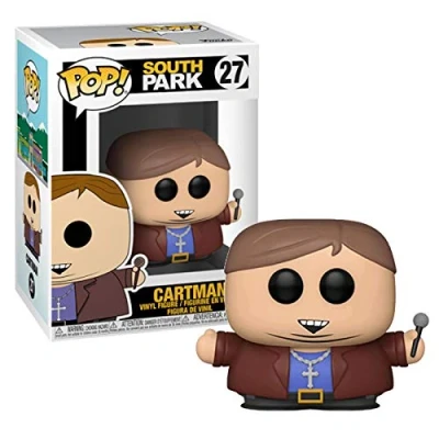 Image of Funko POP! Animation: South Park Faith +1 Eric Cartman Collectable Vinyl Figure Gift Idea Official Merchandise Toys for Kids &amp; Adults TV Fans Model Collectors and Display