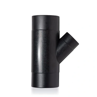 Image of PowerTec 70190 Y Fitting, 2 1/2&quot;, Black, 4 x 1/2&quot;