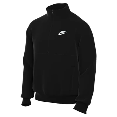 Image of NIKE Men&#039;s NSW Club Bb Hz Top T Shirt, Black/Black/White, XL