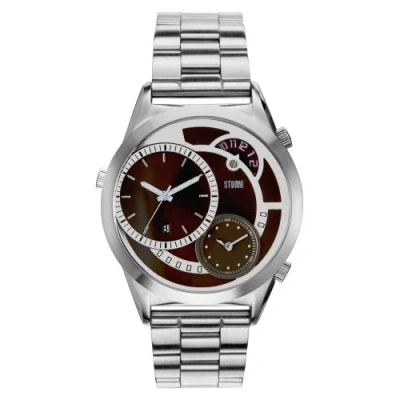 Image of STORM 4662/BR Men&#039;s Silver Stainless Steel Strap Watch