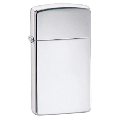 Image of Zippo Slim High Polish Chrome Lighter Polished