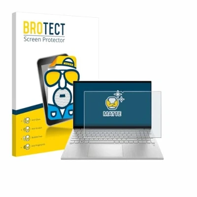 Image of brotect Screen Protector Anti Glare compatible with HP Pavilion x360 Convertible 15 er0203ng Matte, Fingerprint Protection Film