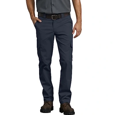 Image of Dickies, Men&#039;s, MECHANICAL STRETCH CARGO PANT SLIM, DARK NAVY, 36W / 32L