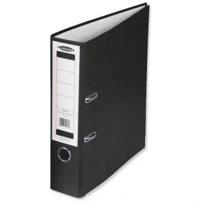 Image of Concord Classic Lever Arch File with 5 Part Dividers 70mm Spine A4 Black Ref C214046 [Pack of 10]