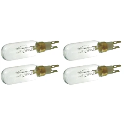 Image of Ufixt 4 x Fits Whirlpool American Style T Click 40W 240V Fridge Freezer Bulb Lamp