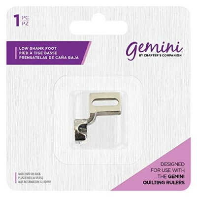 Image of Crafter&#039;s Companion Gemini Low Shank Foot, Silver, One Size