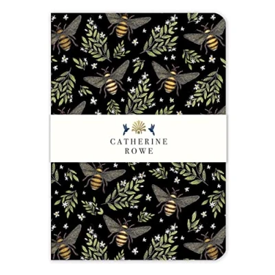 Image of Catherine Rowe Bees A5 Notebook