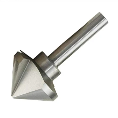 Image of Countersink Drill Bit, KATSU HSS 6542 Bit 90 Degrees 60mm 3 Flute Chamfer Cutter for Wood Steel Metal Machine Tools, Positioning Mill 12740627