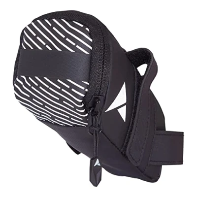 Image of Altura Night Vision Road Cycling Saddle Bag Black, Medium/NV Seat Pack Bicycle Cycle Bike Accessories Riding Ride Survival Essential Tyre Lever Multi Tool Spare Storage Holder Commute Kit Luggage