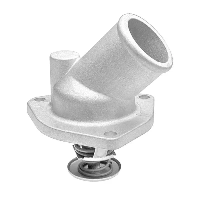 Image of 1338057, 1338063, 1338868, 90354822, 90443472 Engine thermostat GATES TH21992G1 92C with gaskets/seals housing VAUXHALL: Calibra