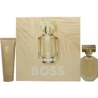 Image of BOSS Women&#039;s 2 Piece The Scent For Her Festive Giftset including an Eau de Parfum 50ml and Body Lotion 75ml