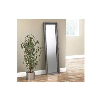 Image of Julian Bowen Allegro Wall Mirror, Pewter, one size