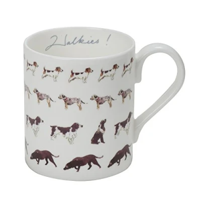 Image of Sophie Allport Fine Bone China Boxed Mug (275ml) Walkies!