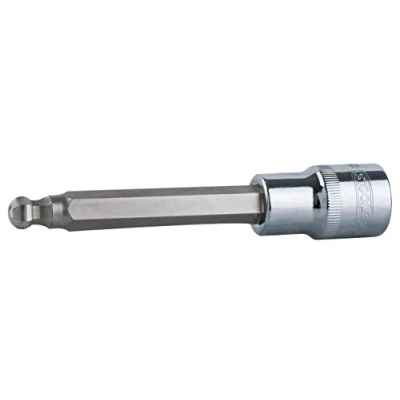 Image of KS Tools 918.5317 1/2 Inch CHROMEplus Hexagon Socket Ball Head Long 10 mm 200