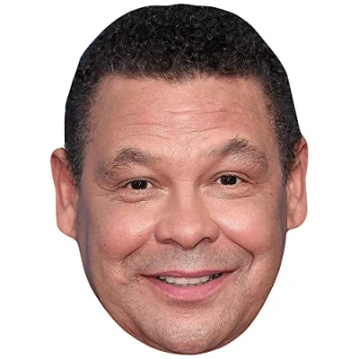 Image of Craig Charles (Smile) Celebrity Mask, Flat Card Face, Fancy Dress Mask