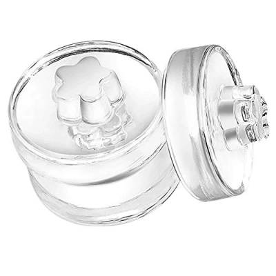 Image of Fermentation Weights with Easy Grip Handles Sauerkraut Kimchi Pickles Preservation Canning and More Home Fermented Foods Glass Fermenting Lids Dishwasher Safe for Wide Mouth Mason Jars (3)