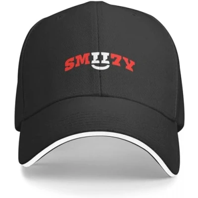 Image of RYVOWETP Baseball Cap Snapback Sun Hat Smii7y Logo Caps for Men Women&#039;s Hip hop Birthday Gift