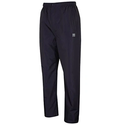 Image of Island GREEN Mens Waterproof Pant with Dropped Hem Black L Short/REG