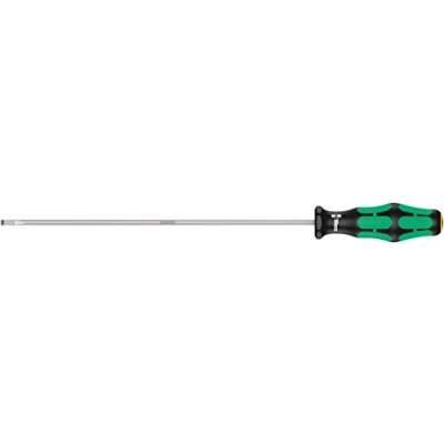 Image of Wera 05110003001 335 0.6 x 3.5 200 mm Screwdriver for Slotted Screws Silver