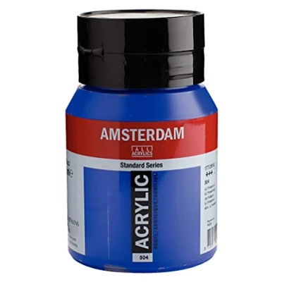 Image of Amsterdam Standard Series Acrylic Jar 500 ml Ultramarine 504 (17725042)