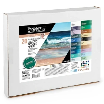 Image of Colorfin, PanPastel Artists Pastels, 20 Color Joanne Barby Seascape Painting Set (30252)