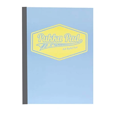 Image of Pukka Blue A4 Refill Pad Pastel Colour 400 Pages