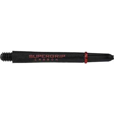 Image of Harrows Supergrip Carbon Shafts 3 sets (9) (Medium, Black/Red)