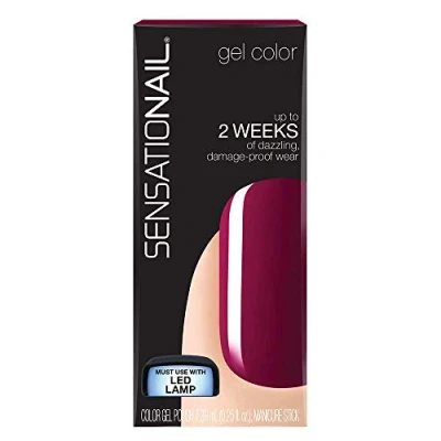 Image of SENSATIONAIL Gel Polish, 0.25 oz, Sugar Plum