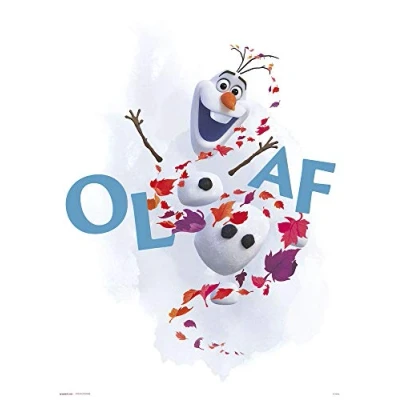 Image of Erik Frozen Print, Multicolored, 30 x 40 cm