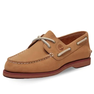 Image of Timberland Boat shoes, Women&#039;s, Size: 7, Medium beige Nubuck