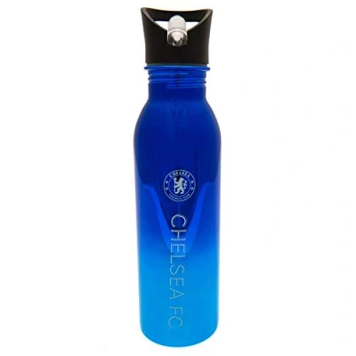 Image of Chelsea F.C. 700ml Stainless Steel UV coated Sports Bottle, blue