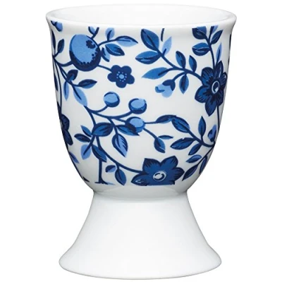 Image of KitchenCraft Traditional Floral Porcelain Egg Cup