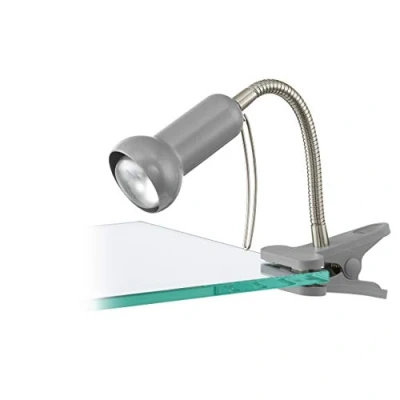 Image of Eglo 81265 FABIO Clip On Clamp Lamp in Silver
