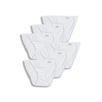 Image of Jockey Women&#039;s Underwear Elance String Bikini 6 Pack White