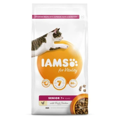 Image of IAMS for Vitality Senior Cat Food Fresh Chicken 2kg