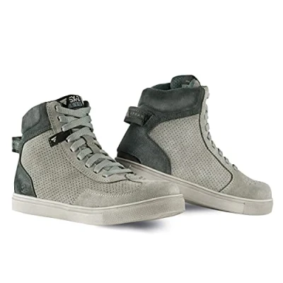 Image of SHIMA Women&#039;s Sx 2 Evo Lady Motorbike shoes, Grey, 7.5 UK