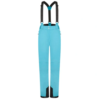 Image of Dare 2B Womens/Ladies Effused II Waterproof Ski Trousers (Capri Blue) Size 10 UK