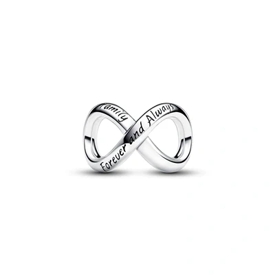 Image of Pandora Moments Infinity symbol sterling silver charm