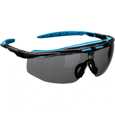 Image of Portwest Peak KN Safety Glasses Smoke