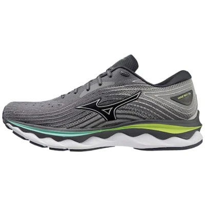 Image of Mizuno Men&#039;s Wave Sky 6 Running Shoe, Quiet Shade Silver, 9.5 US Wide