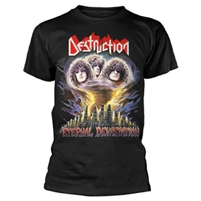 Image of Destruction &#039;Eternal Devastation&#039; (Black) T Shirt (Large)