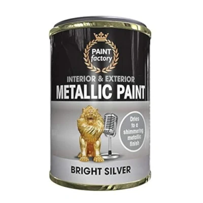 Image of Paint Factory Metallic Bright Silver 300ml